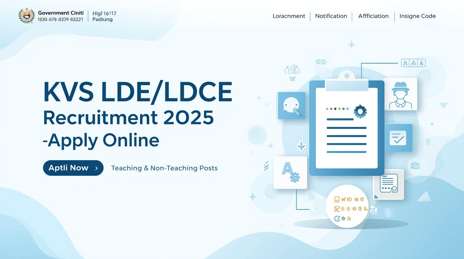 Kvs lde ldce recruitment 2025