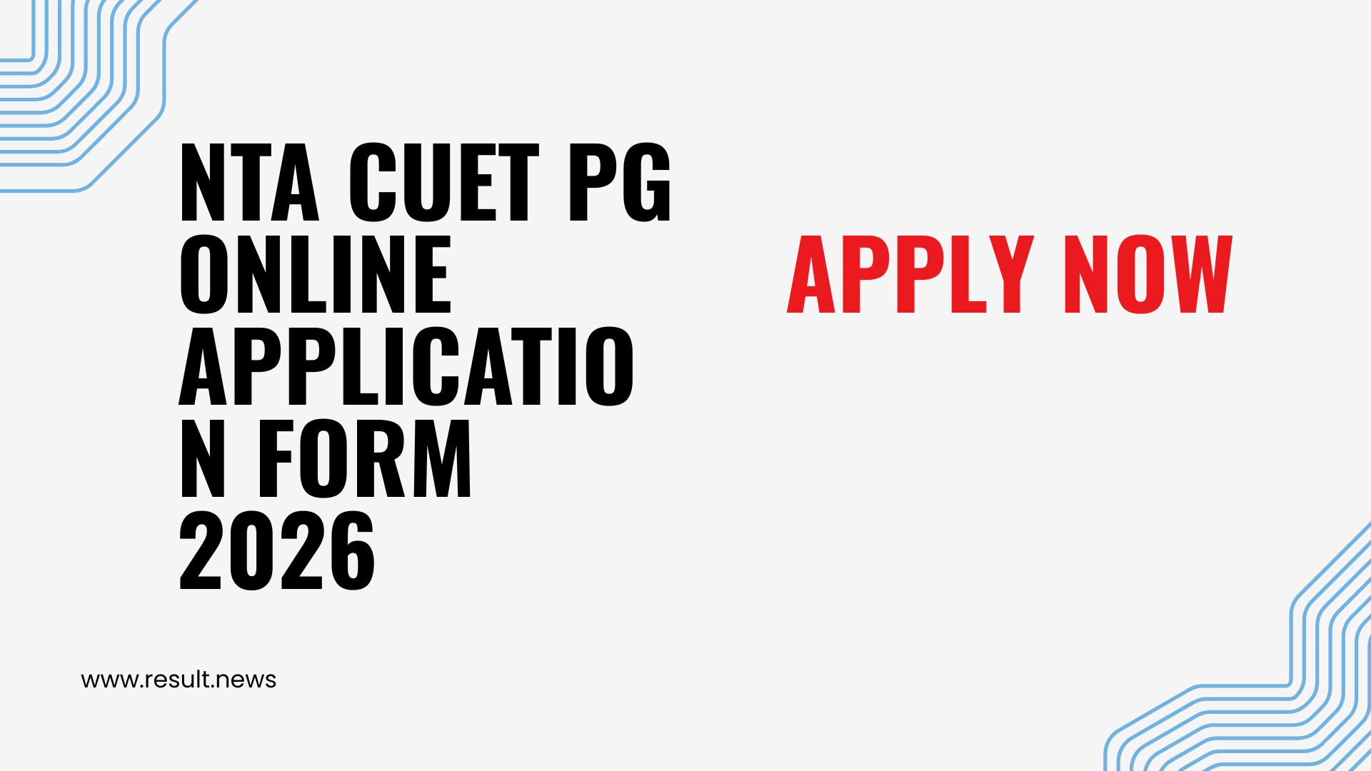  CUET PG 2026 