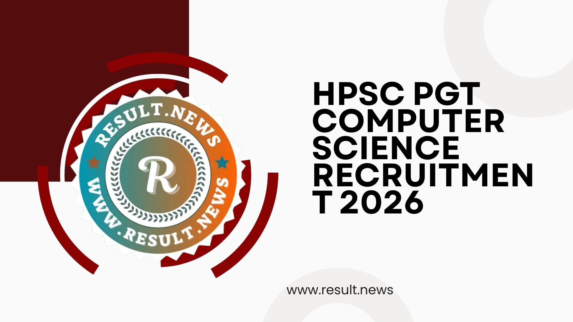 Haryana HPSC HCS Online Form 2026