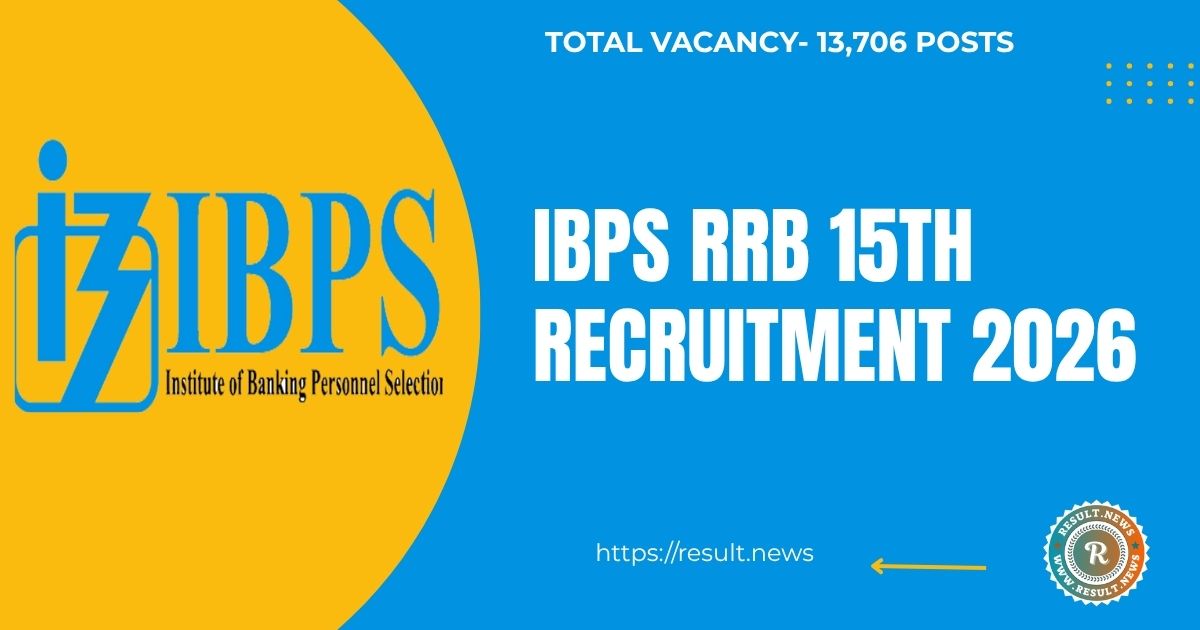 IBPS RRB 15th Recruitment 2026