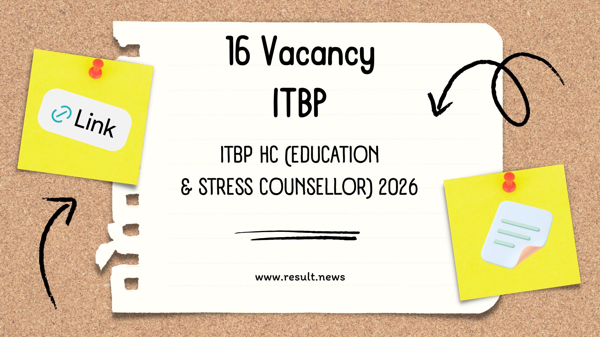 ITBP HC (Education & Stress Counsellor) 2026
