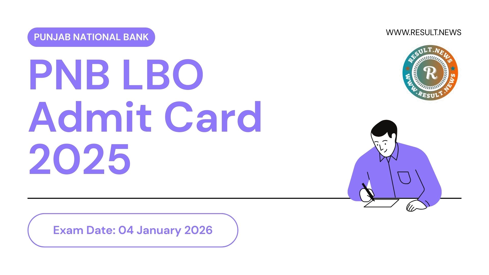 PNB Bank LBO Admit Card 2025