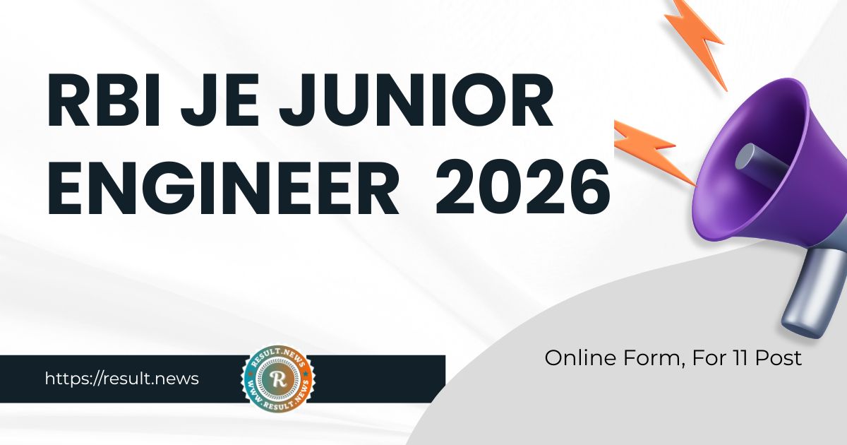 RBI Bank Assistant Online Form 2026