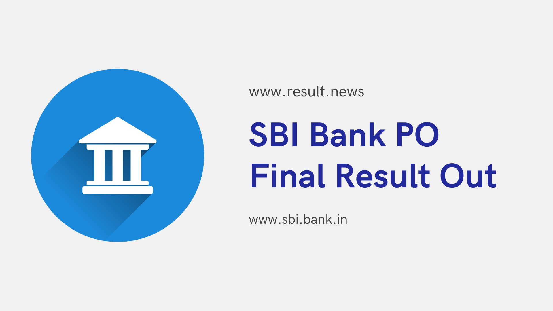 SBI PO Final Result 2025