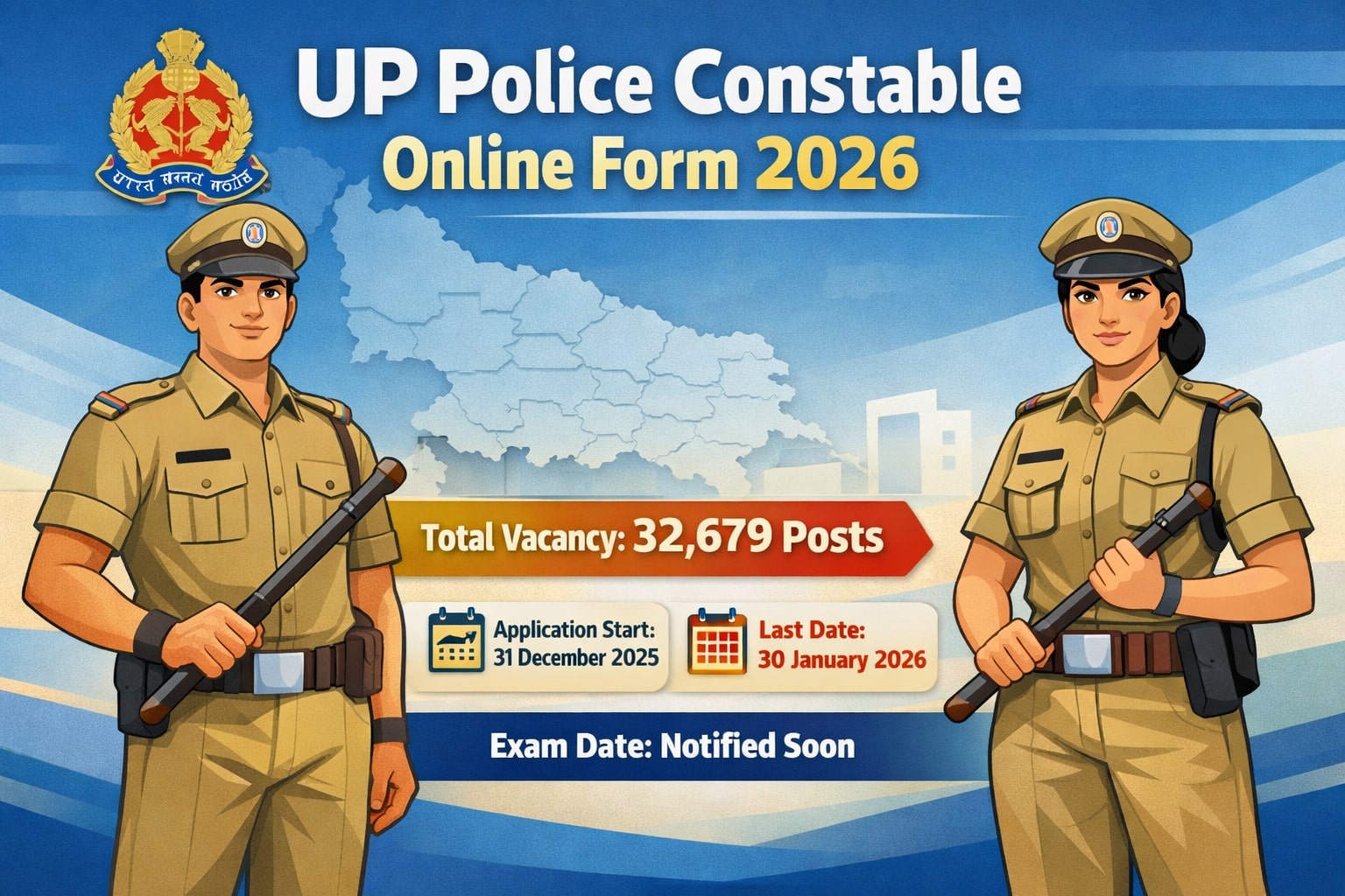 UP Police Constable Online Form 2026 