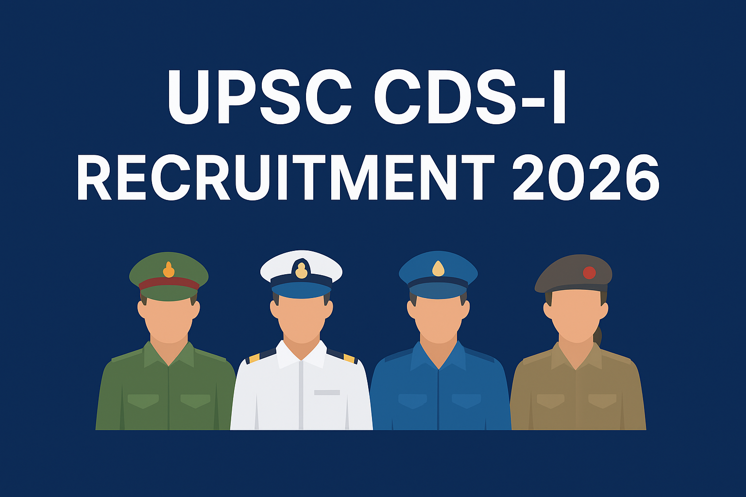 Upsc cds recruitment 2026 