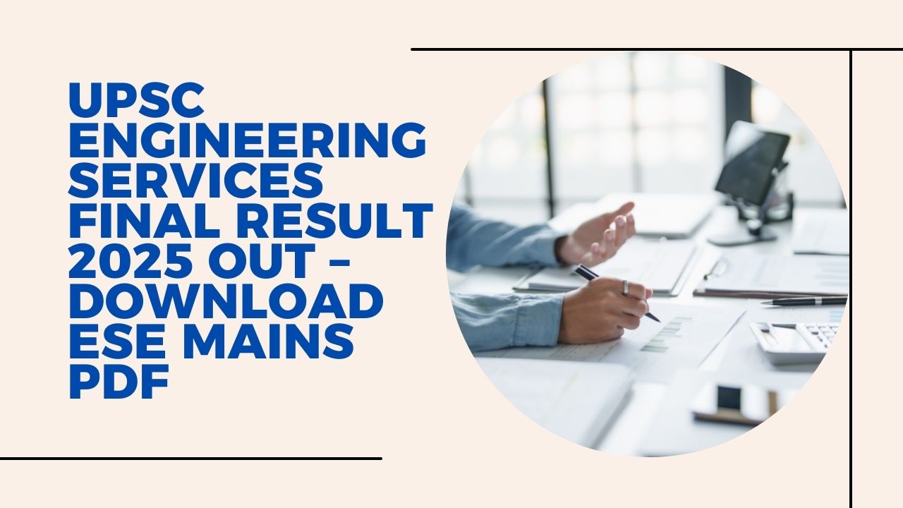 PSC Engineering Services Final Result 2025